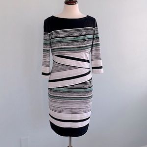 J.McLaughlin Nicole Stripe Bodycon Dress